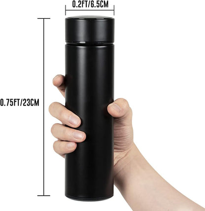 Customizable Double Wall Vacuum Flask with LED Temperature Display