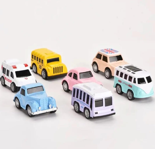 8-Piece Mini Alloy Cars Set for Toddlers