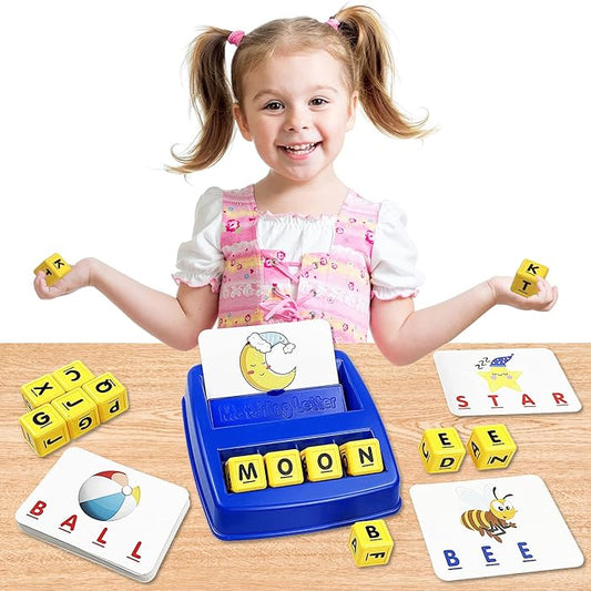 Spelling Matching Letter Game - Educational & Fun Learning Toy for Kids