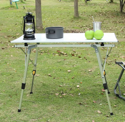 Portable Folding Roll-Up Aluminium Table