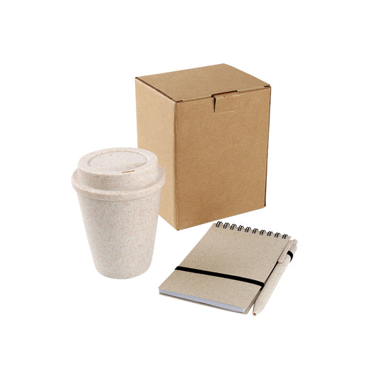 Eco Friendly Wheat Straw Stationery Office Gift Set