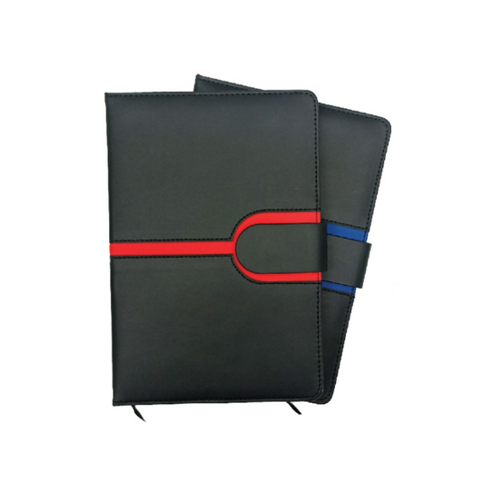 Premium A5 Notebook with Magnetic Lock Strap