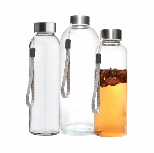 Glass Water Bottle