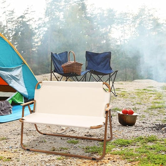 Portable Outdoor Folding Couple Chair