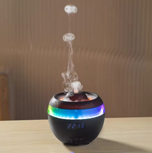 Sleep Aid Aromatherapy Diffuser Humidifier with Dynamic Lighting & Digital Display