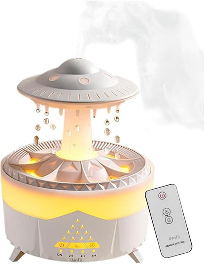 Aromatherapy Humidifier Rain Cloud Design - Multifunctional Essential Oil Diffuser