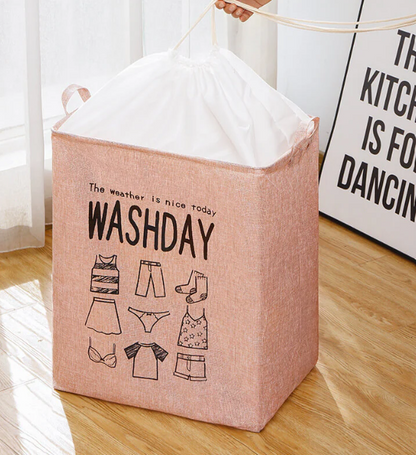 Large Fabric Laundry Basket