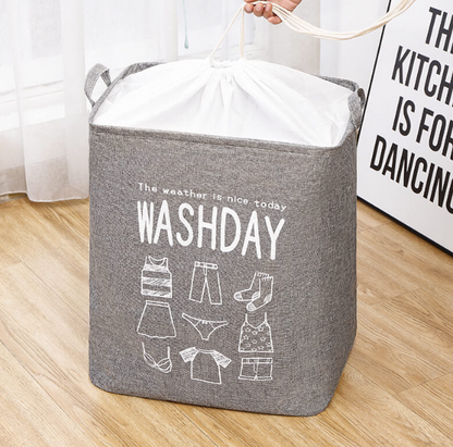 Large Fabric Laundry Basket