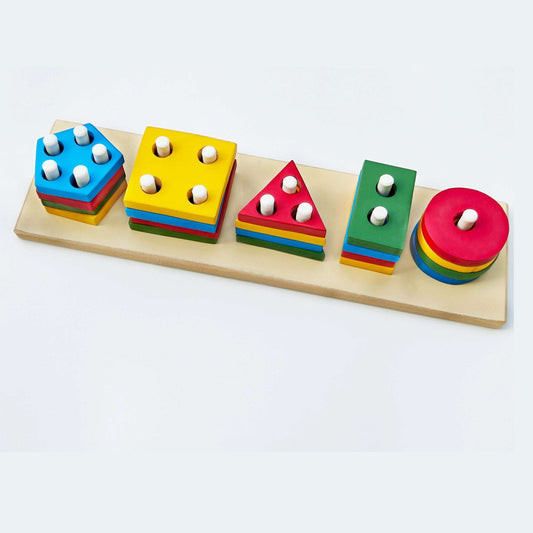 Educational Shape Sorter Toy for Toddlers