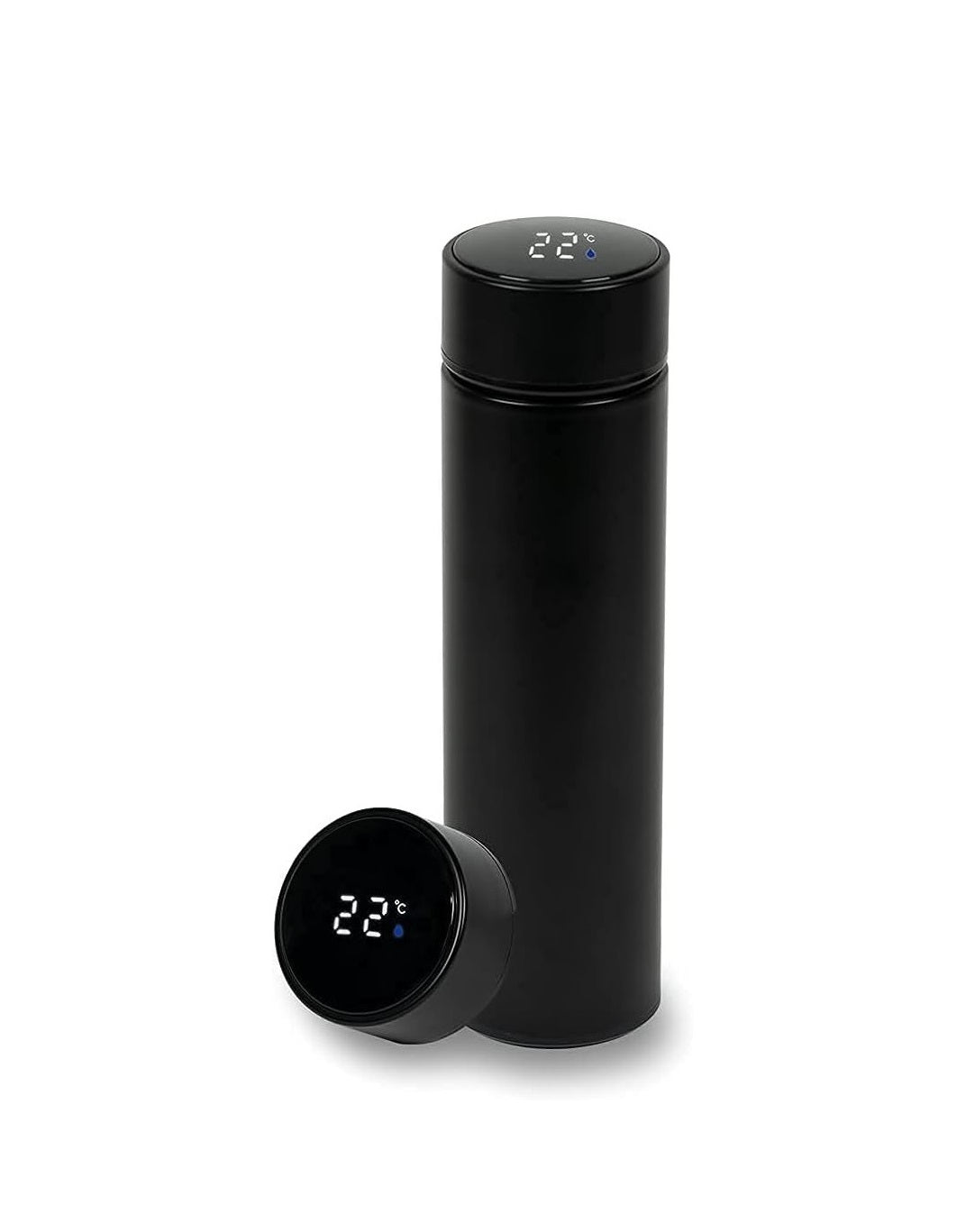 Customizable Double Wall Vacuum Flask with LED Temperature Display